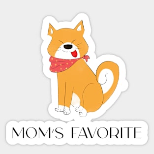 Mom's Favorite Sticker